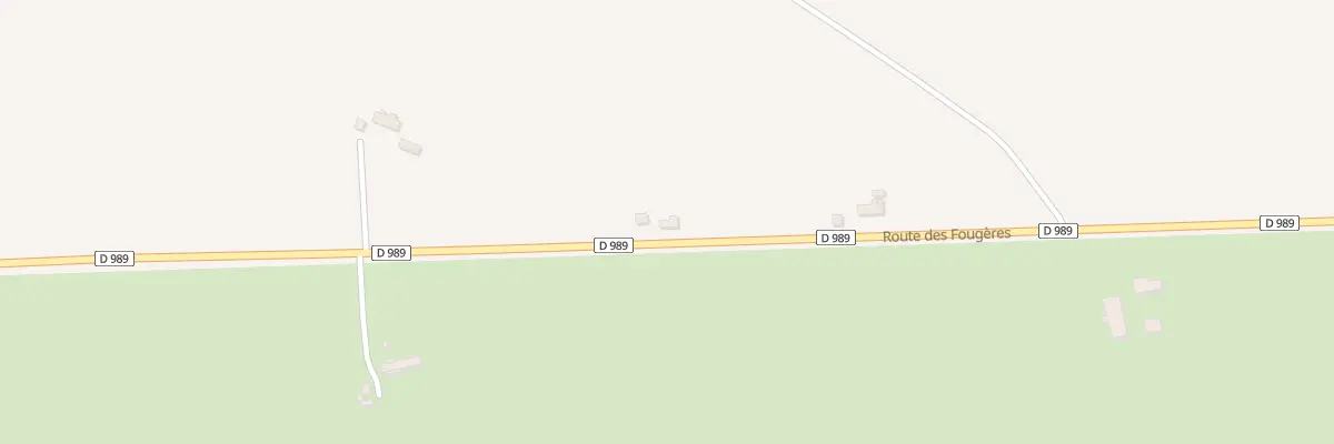 Plan du 3 Rte des Fougeres à Montcombroux-les-Mines