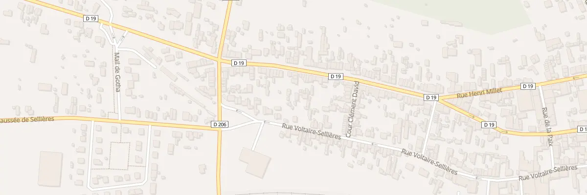 Plan du 129 Rue Henri Millet à Romilly-sur-Seine