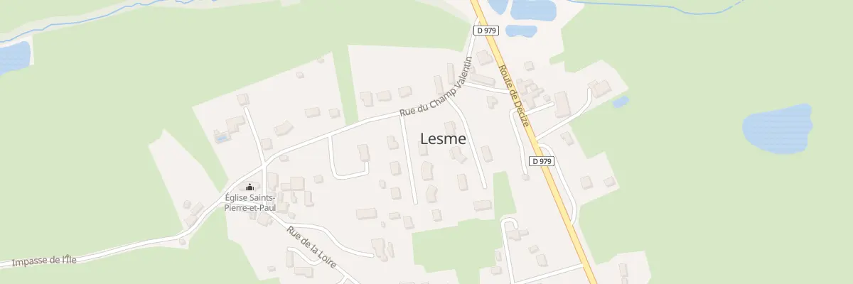 Plan du 27 Rue de la Franchise à Lesme