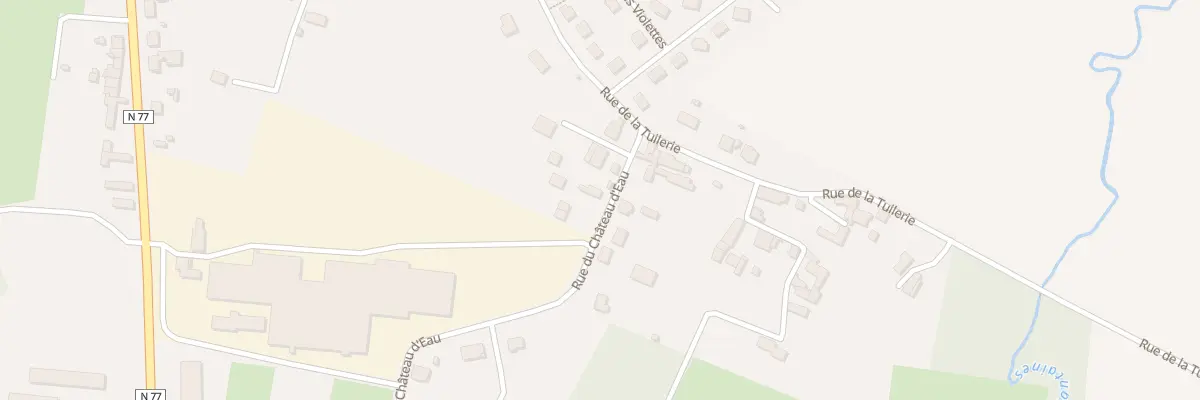 Plan du 3B Rue du Château d’Eau à Pontigny