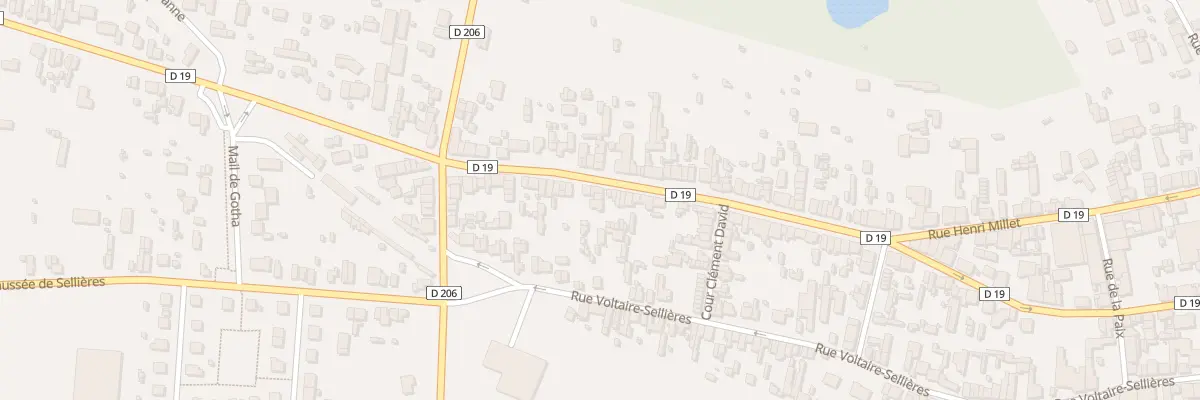 Plan du 129T Rue Henri Millet à Romilly-sur-Seine