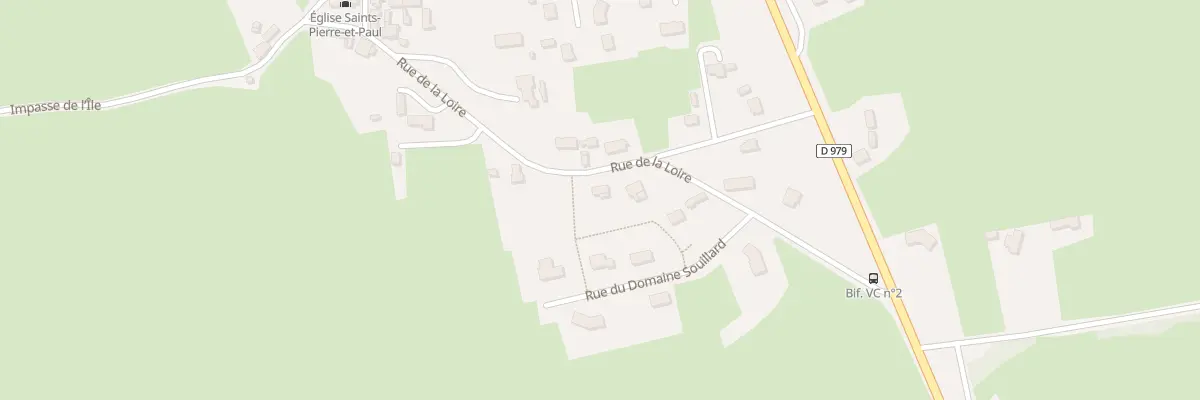 Plan du 281 Rue de la Loire à Lesme