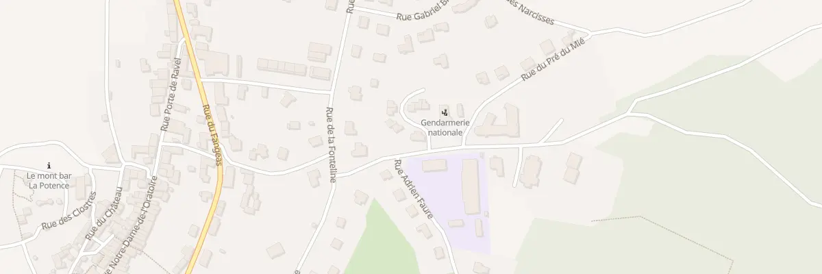 Plan du 3 Rue Renée Rosier à Allègre