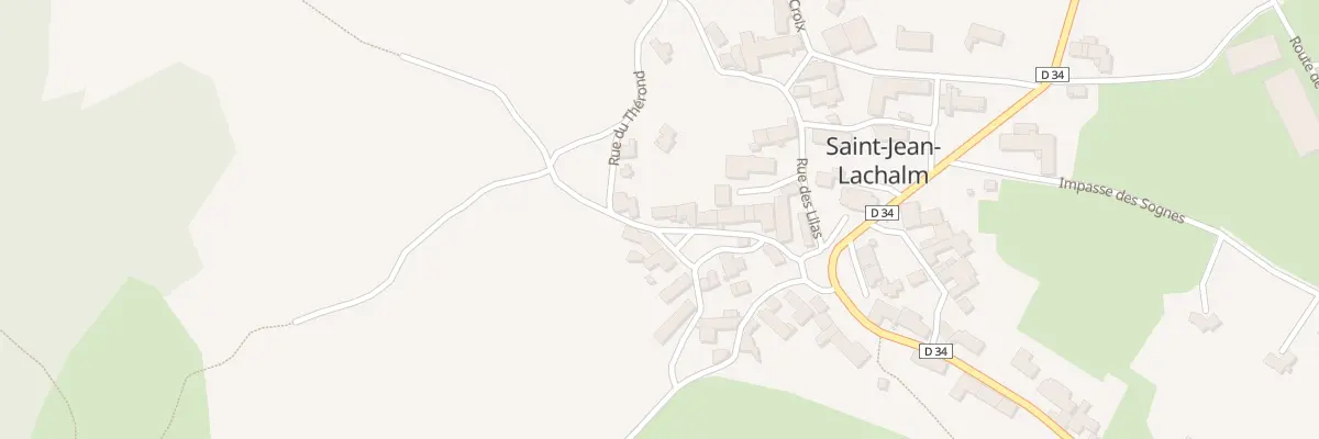 Plan du 5048 Le Bourg à Saint-Jean-Lachalm