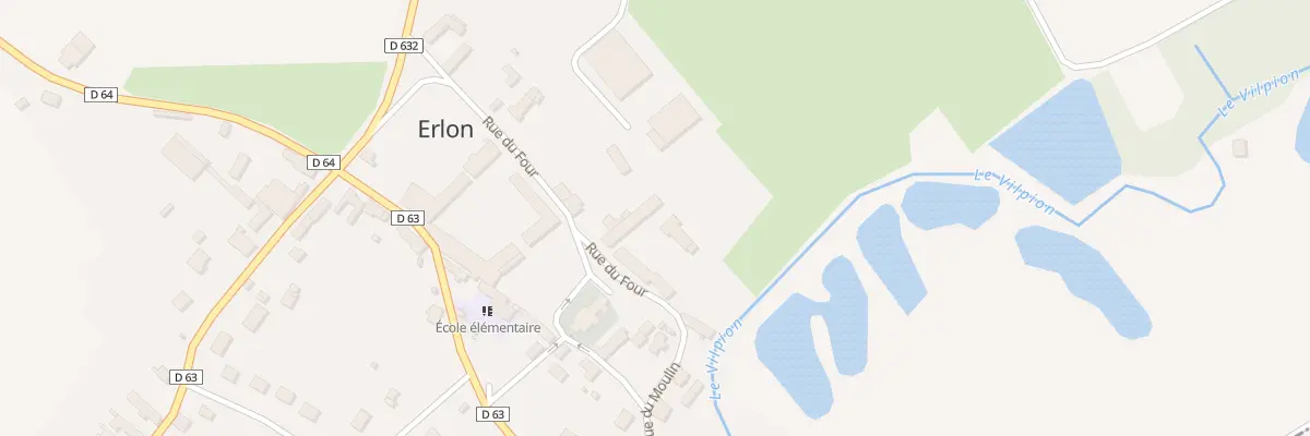 Plan du 17 Rue du Four à Erlon