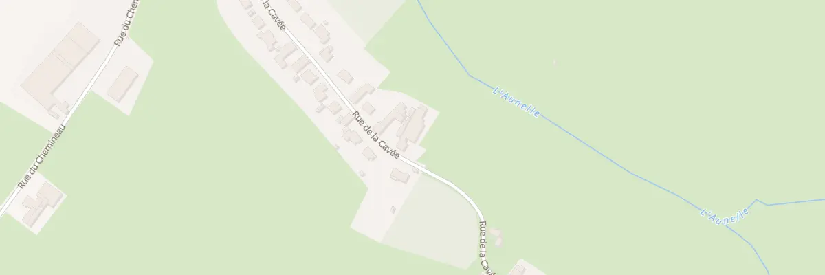 Plan du 820 Rue de la Cavée à Gommegnies