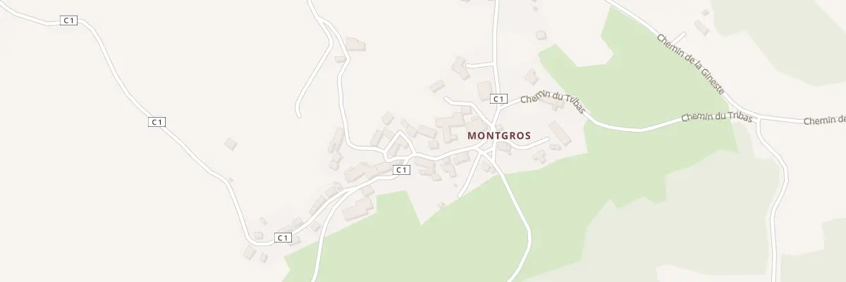 Plan du 5054 Montgros à Saint Bonnet-Laval
