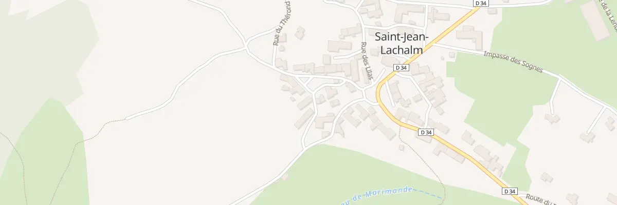 Plan du 5040 Le Bourg à Saint-Jean-Lachalm