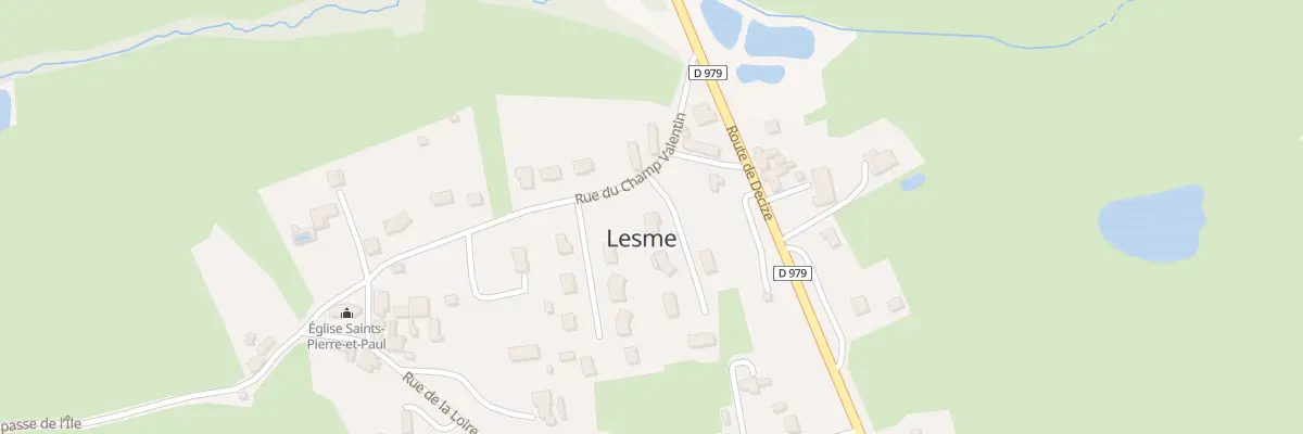 Plan du 42 Rue de la Fontaine à Lesme