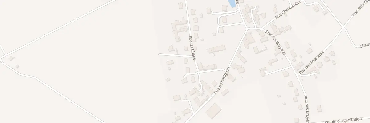 Plan du 24 Rue du Chêne à Vergigny