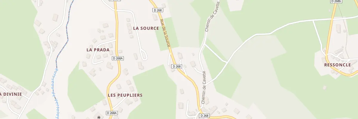 Plan du 5151 Le Garret à Vertolaye