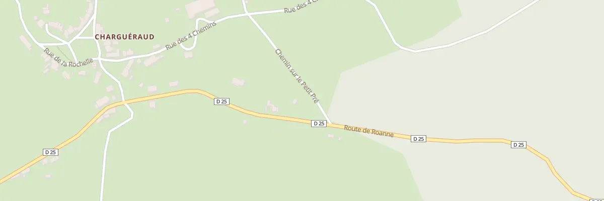 Plan du 5410 Sur le Plan à Châtel-Montagne