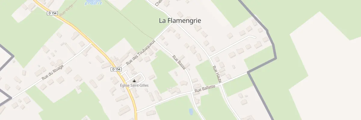 Plan du 29 Rue Basse à La Flamengrie