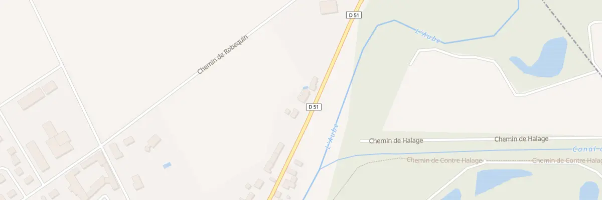 Plan du 4 Rte de Saron à Marcilly-sur-Seine