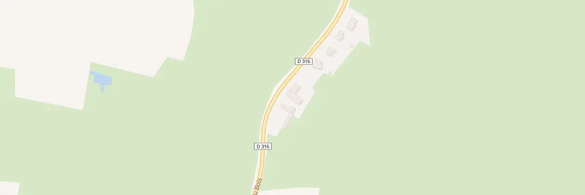 Plan du 8 Rue du Bois au Favril