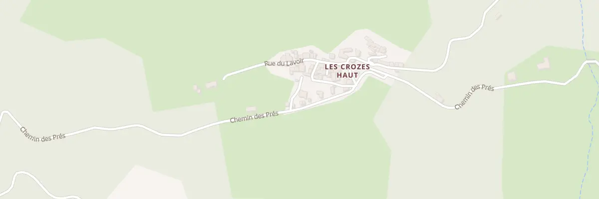 Plan du 5141 Crozes Hauts à Cassagnas