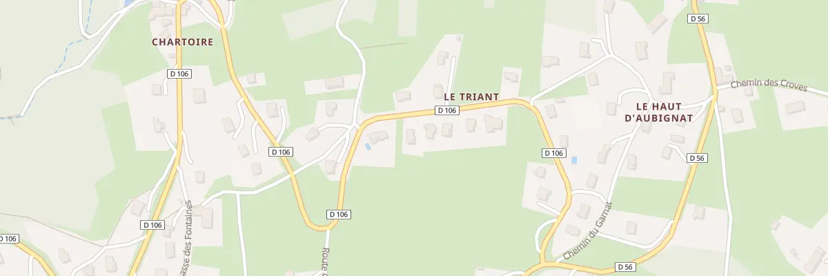 Plan du 5361 Le Triant et La Jasparde à Saint-Ferréol-des-Côtes