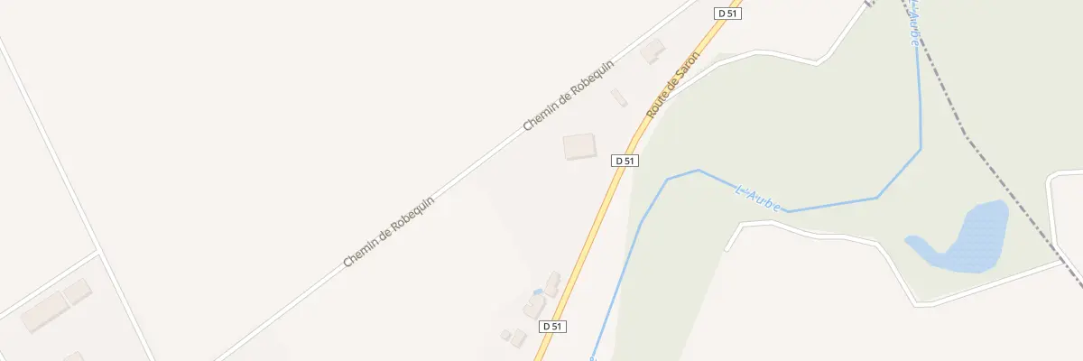 Plan du 2 Rte de Saron à Marcilly-sur-Seine