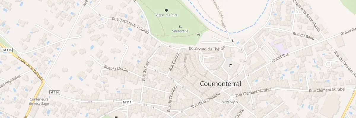 Plan du 8 Rue Carnot à Cournonterral