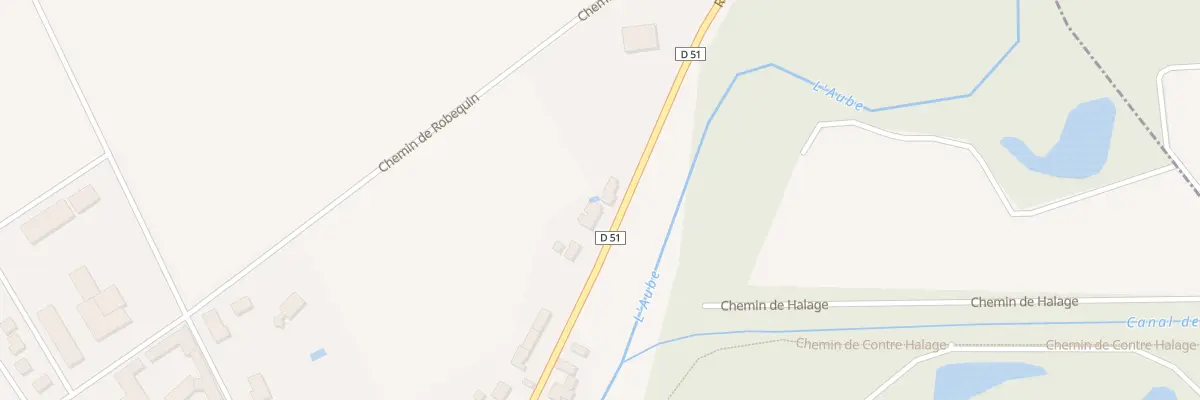 Plan du 3 Rte de Saron à Marcilly-sur-Seine