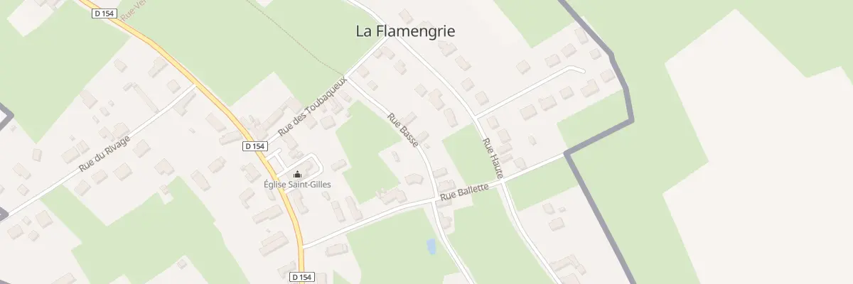 Plan du 27 Rue Basse à La Flamengrie