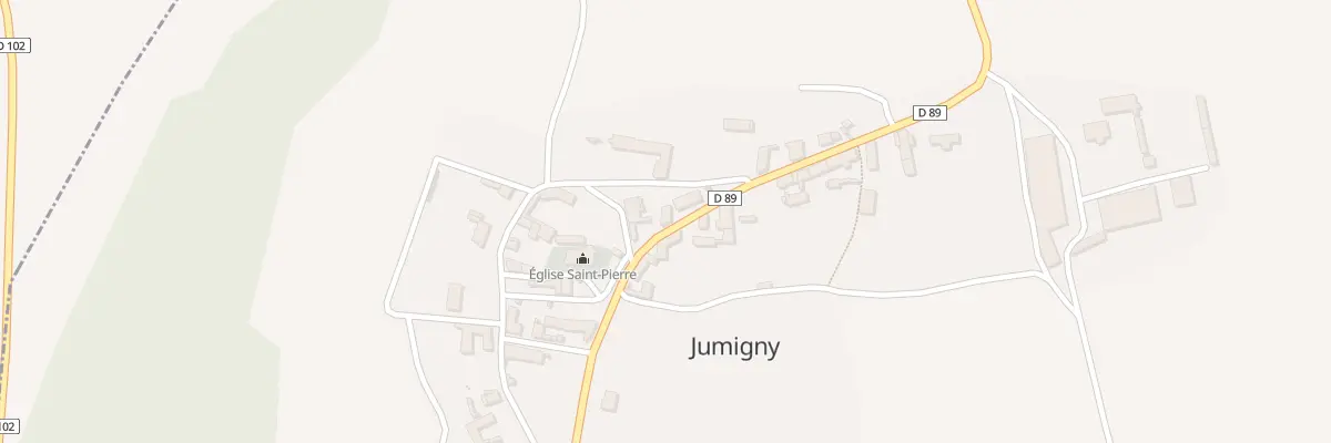 Plan du 8 Rue du Chemin des Dames à Jumigny