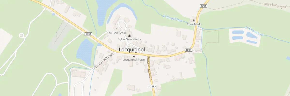 Plan du 14 Vc La Place à Locquignol