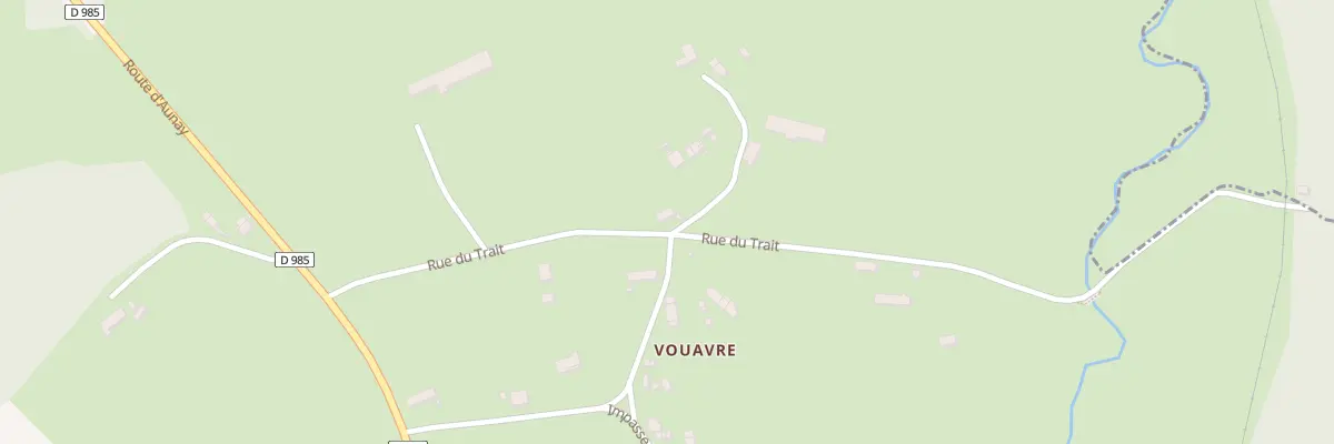 Plan du 5 Imp du Grand Pré à Tamnay-en-Bazois