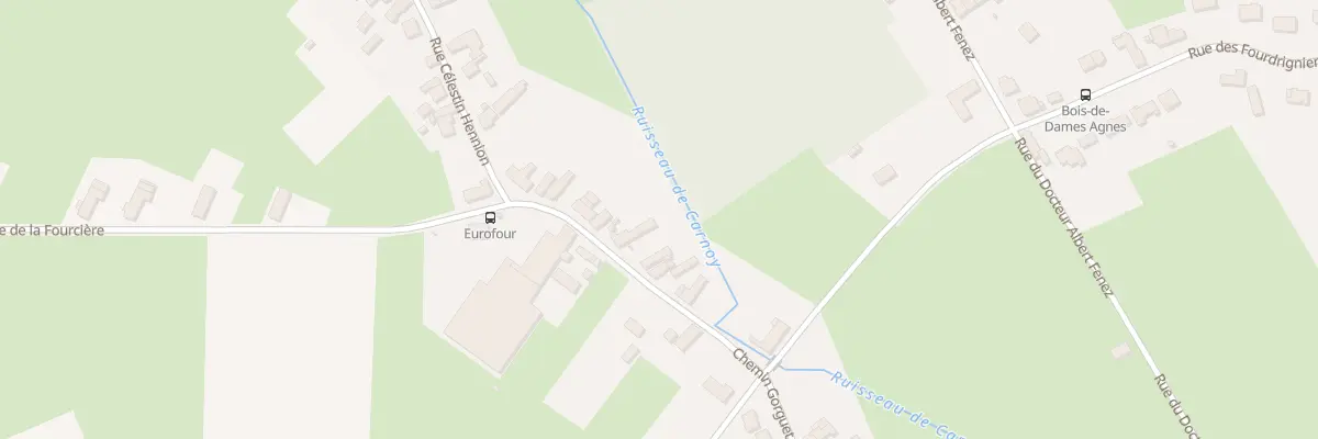 Plan du 646 Rue Celestin Hennion à Gommegnies