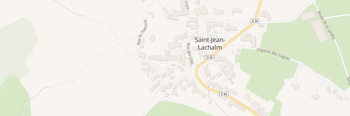 Plan du 5052 Le Bourg à Saint-Jean-Lachalm
