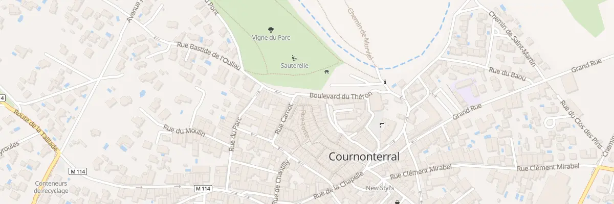 Plan du 40 Rue des Huguenots à Cournonterral