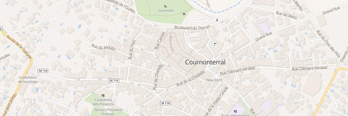 Plan du 3 Plan du Four à Cournonterral