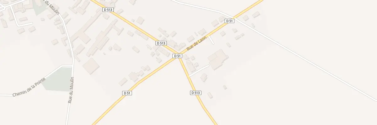Plan du 3 Rue de Samoussy à Hargicourt