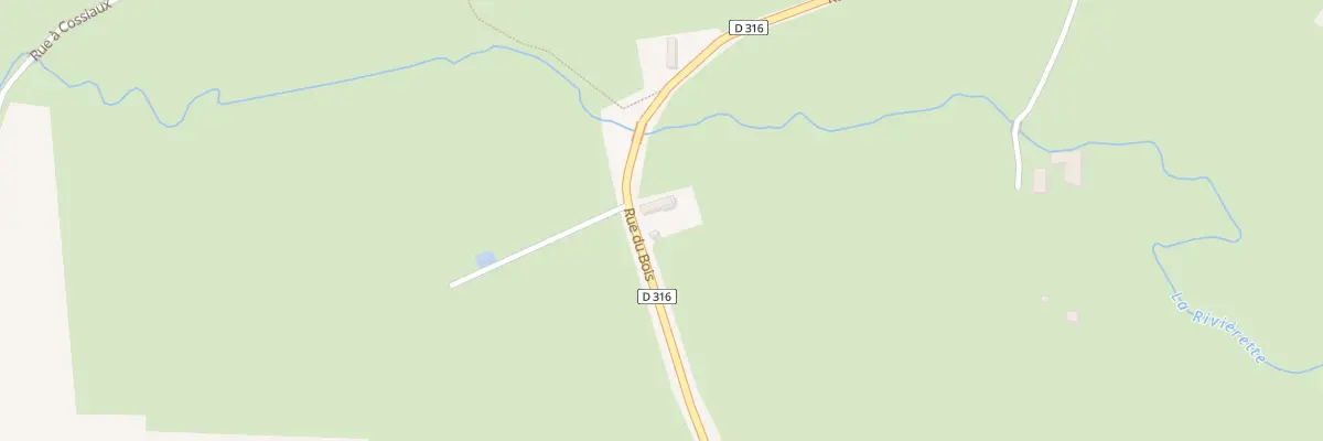 Plan du 2 Rue du Bois au Favril