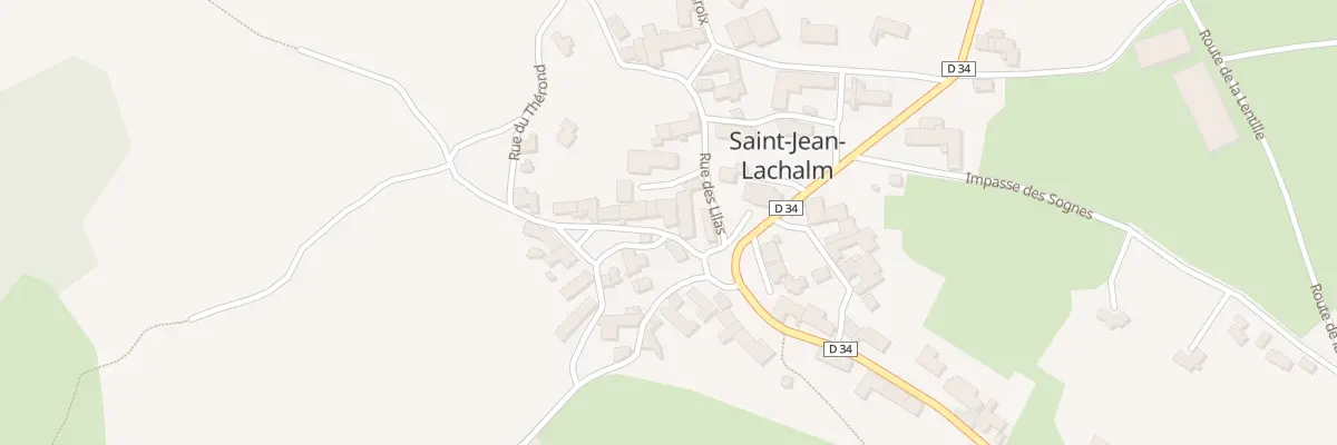 Plan du 5053 Le Bourg à Saint-Jean-Lachalm
