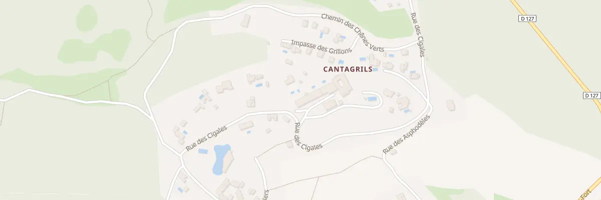Plan du 1 Imp de la Bergerie à Argelliers