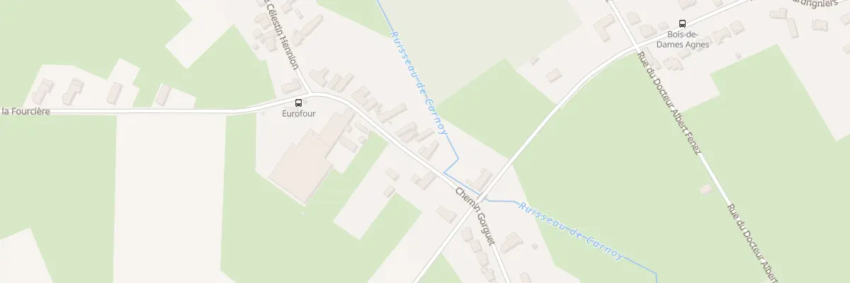 Plan du 688 Rue Celestin Hennion à Gommegnies