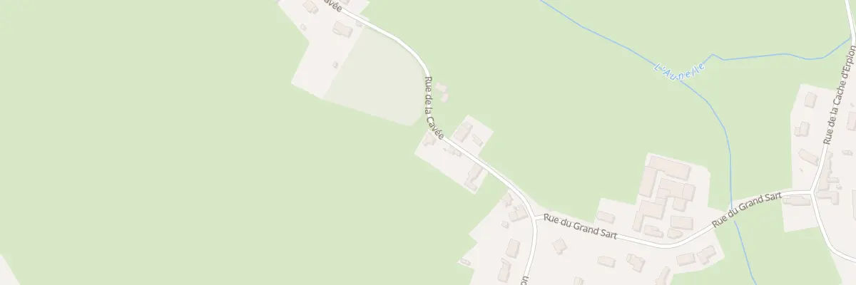 Plan du 1007 Rue de la Cavée à Gommegnies