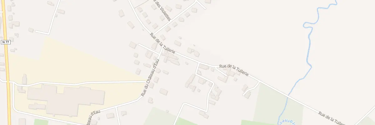 Plan du 30 Rue de la Tuilerie à Pontigny