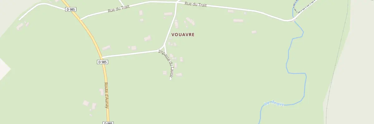 Plan du 55 Imp du Lavoir à Tamnay-en-Bazois