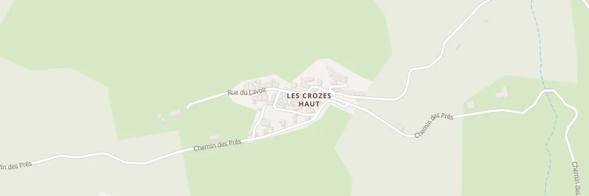 Plan du 5028 Crozes Hauts à Cassagnas