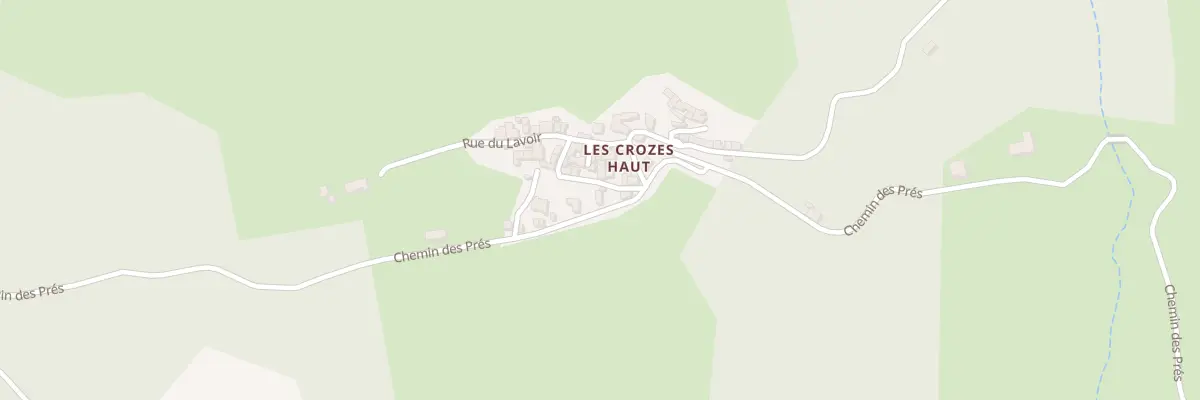 Plan du 5024 Crozes Hauts à Cassagnas