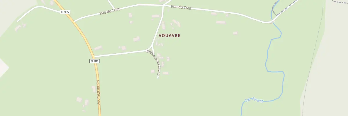 Plan du 51 Imp du Lavoir à Tamnay-en-Bazois