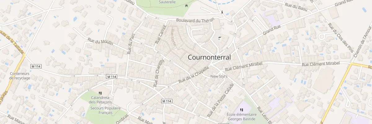 Plan du 6 Rue Dressiere à Cournonterral