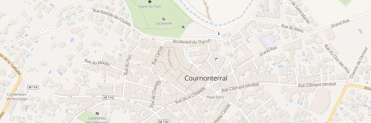 Plan du 15 Rue Plan de l’Oum à Cournonterral