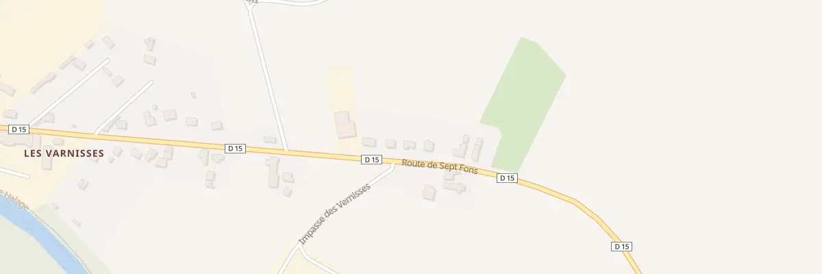 Plan du 49 Rte de Sept Fons à Diou