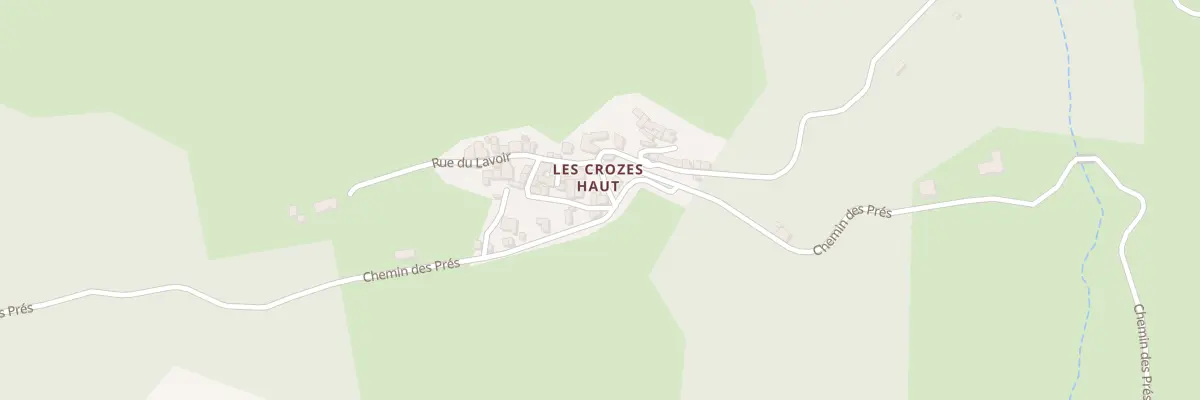 Plan du 2 Rue de l’Aire à Cassagnas