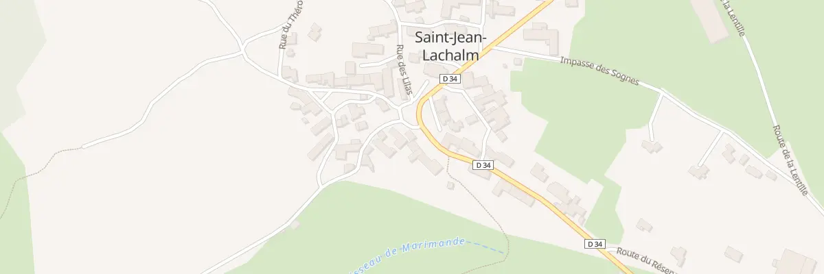 Plan du 5024 Le Bourg à Saint-Jean-Lachalm