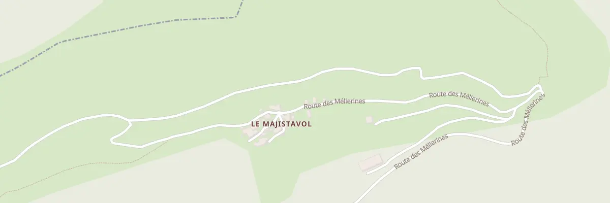 Plan du 2246 Rte des Mélierines à Cassagnas