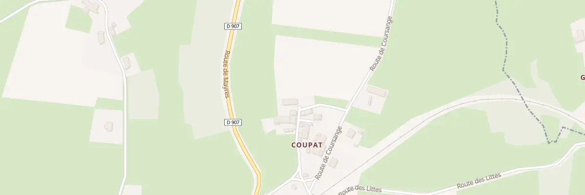 Plan du 5042 Coupas à Mayres